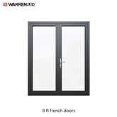 Warren 8 foot French Patio Doors With Modern Interior Glass French Doors